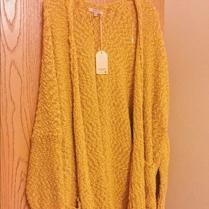 Mustard Yellow Cardigan